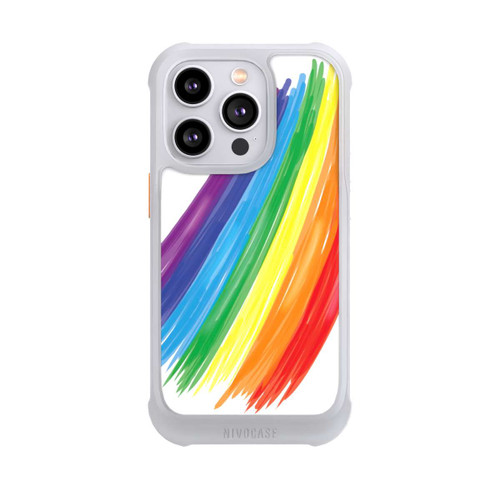 Apple iPhone 14 Pro NIVOmax Rainbow Paint Brush
