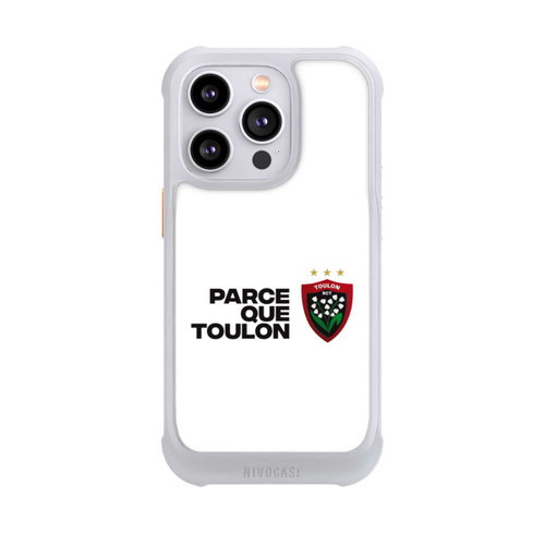 Apple iPhone 14 Pro NIVOmax RC Toulonnais PQT Blanc