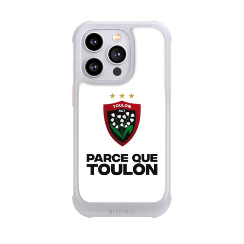 Apple iPhone 14 Pro NIVOmax RC Toulonnais Blanc