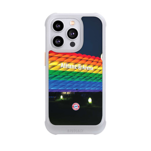 Apple iPhone 14 Pro NIVOmax Allianz Arena Regenbogen