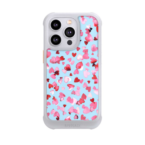 Apple iPhone 14 Pro NIVOmax Valentines Love Hearts Pink Blue