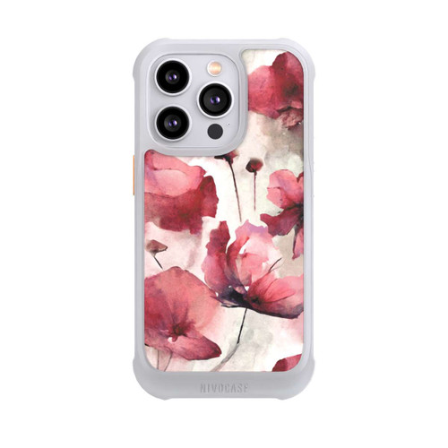 Apple iPhone 14 Pro NIVOmax Wilde Mohnblumen Aquarell mit KI