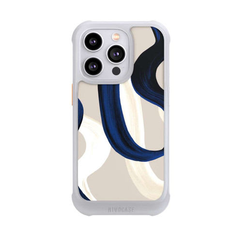 Apple iPhone 14 Pro NIVOmax Abstrakte Pinselstriche 80