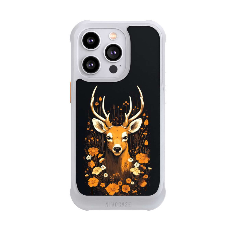 iPhone 14 Pro NIVOmax Deer Flowers Big