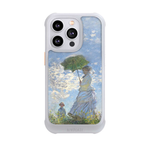 Apple iPhone 14 Pro NIVOmax Frau mit Sonnenschirm - Monet