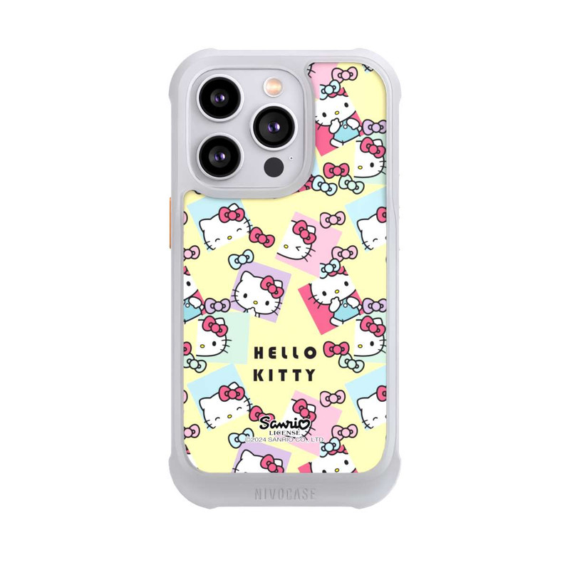 iPhone 14 Pro NIVOmax Hello Kitty Pastellmuster