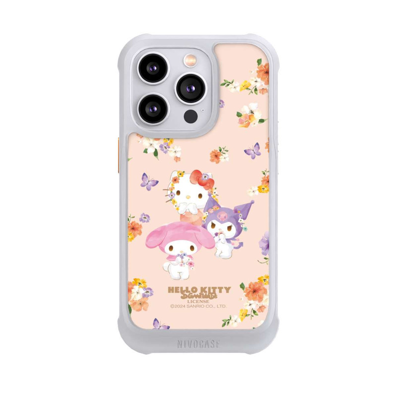 iPhone 14 Pro NIVOmax Hello Kitty Frühlingsblumen