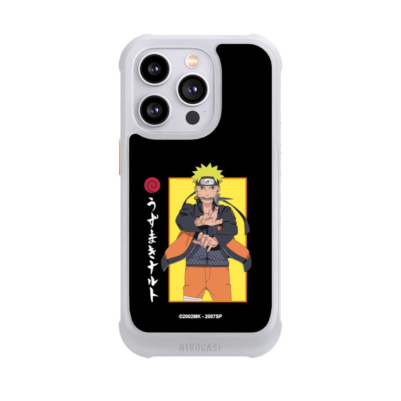 iPhone 14 Pro NIVOmax Naruto Kampfposition Schwarz