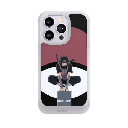 Apple iPhone 14 Pro NIVOmax Itachi Uchiha Symbol schwarz