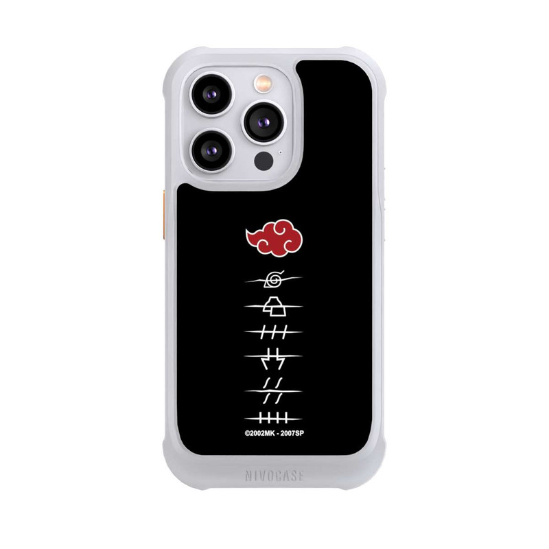 iPhone 14 Pro NIVOmax Akatsuki Member Symbols Black