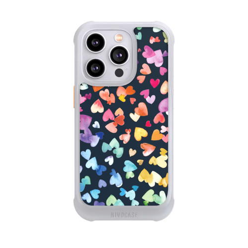 Apple iPhone 14 Pro NIVOmax Valentines Hearts Black