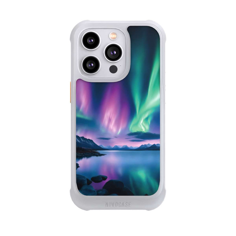 iPhone 14 Pro NIVOmax Aurora Borealis Nordlichter mit KI