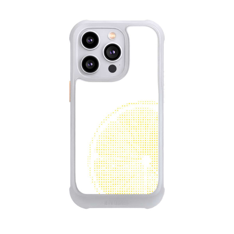 iPhone 14 Pro NIVOmax Lemon Grid Pixelkunst