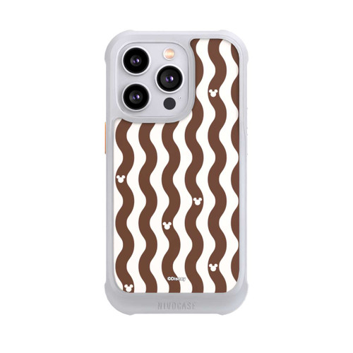 Apple iPhone 14 Pro NIVOmax Micky Muster Braune Wellen