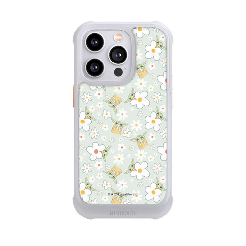 Apple iPhone 14 Pro NIVOmax Baby Yoda Blumen Muster