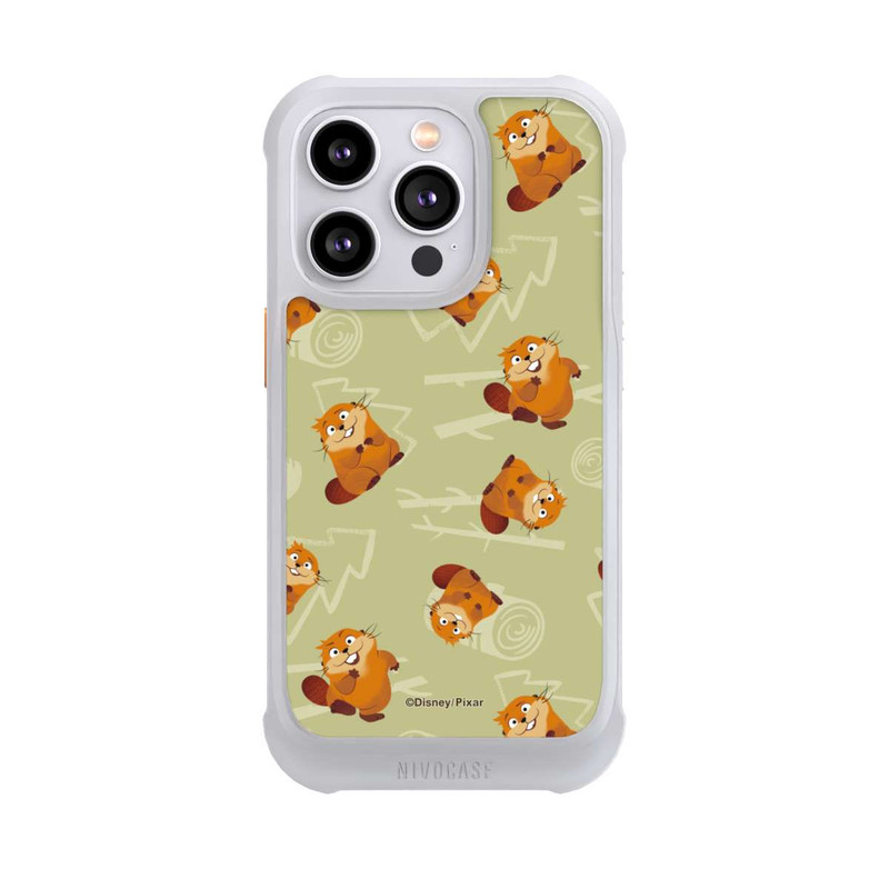 iPhone 14 Pro NIVOmax Hoppers Muster Grün