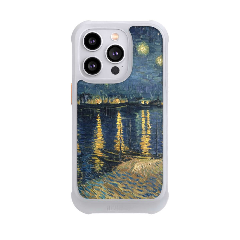 iPhone 14 Pro NIVOmax Sternennacht über der Rhone