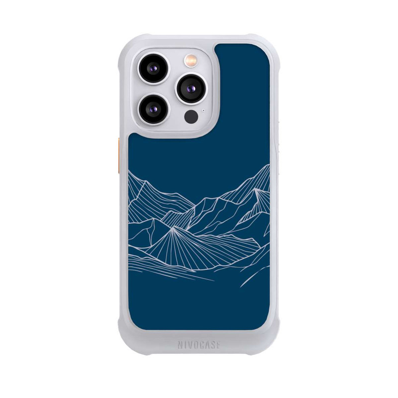 iPhone 14 Pro NIVOmax Courbes de niveau de Blue Mountain