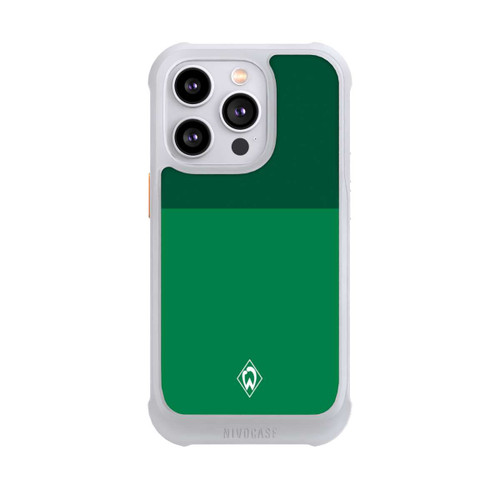 Apple iPhone 14 Pro NIVOmax Werder Bremen Grün auf Grün