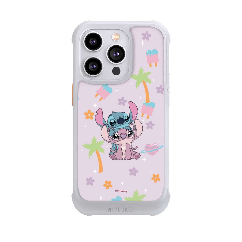 iPhone 14 Pro NIVOmax Stitch and Angel Cute Couple