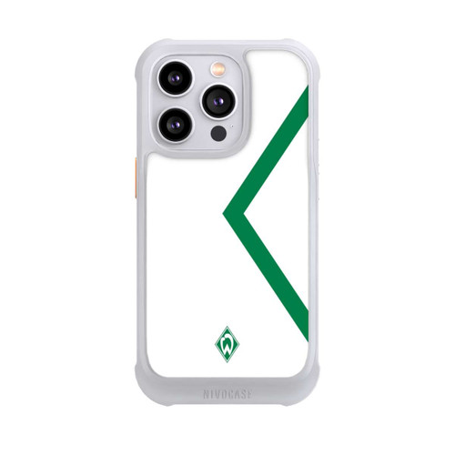 Apple iPhone 14 Pro NIVOmax Werder Bremen Rautenelement Grün