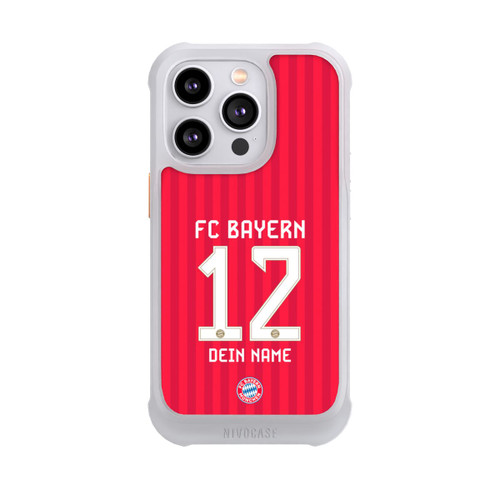 Apple iPhone 14 Pro NIVOmax FC Bayern München Trikot Personalisierbar 26-27