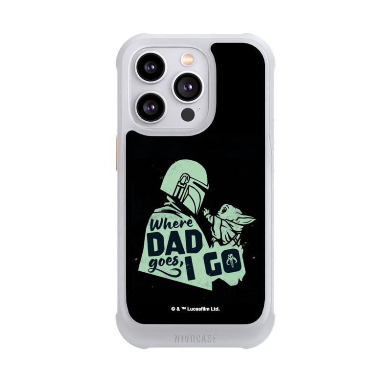iPhone 14 Pro NIVOmax Grogu - Where dad goes,I go