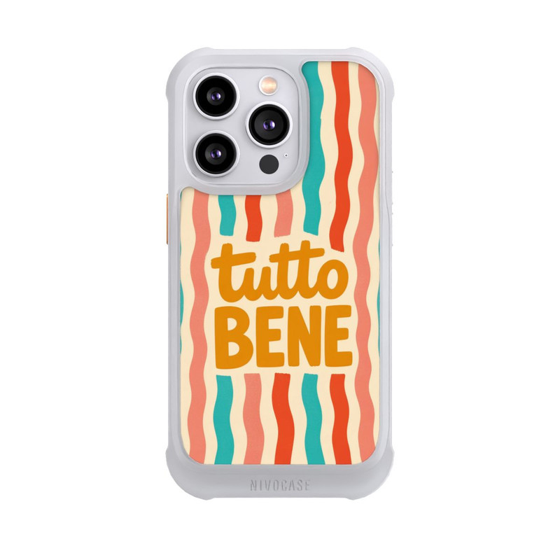 iPhone 14 Pro NIVOmax Tutto Bene Stripes with AI