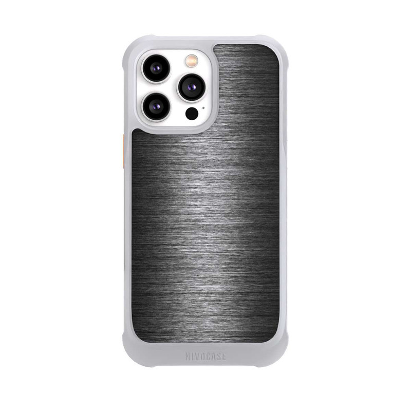 iPhone 14 Pro Max NIVOmax Metal Look Anthracite