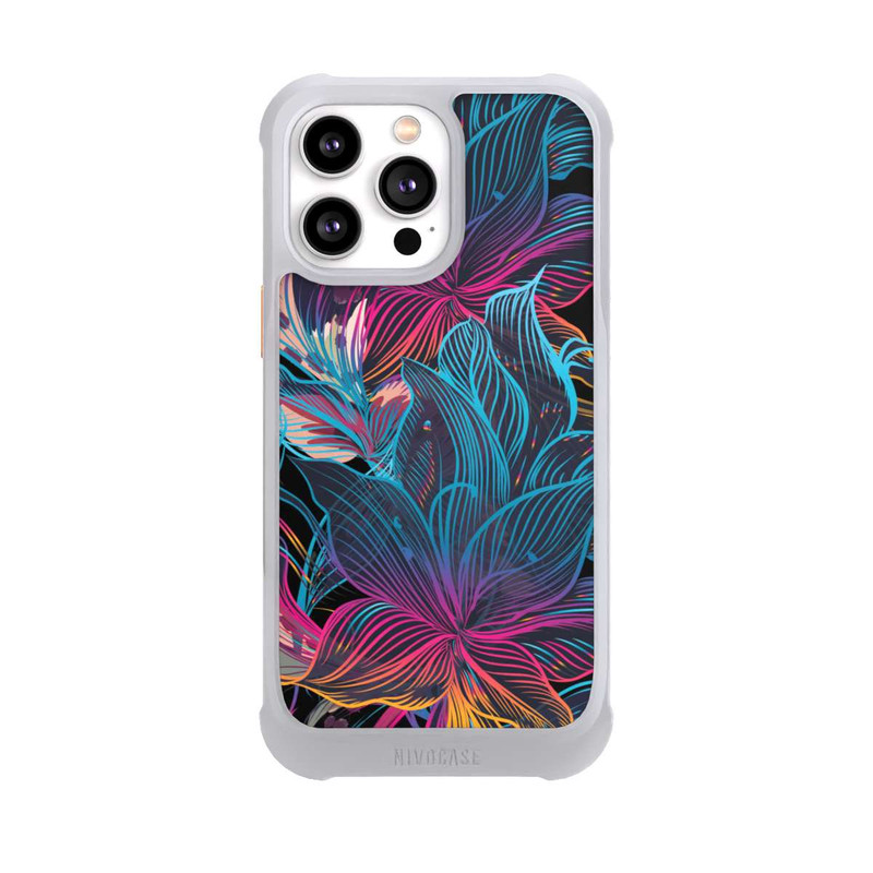 iPhone 14 Pro Max NIVOmax Neon Flower Power