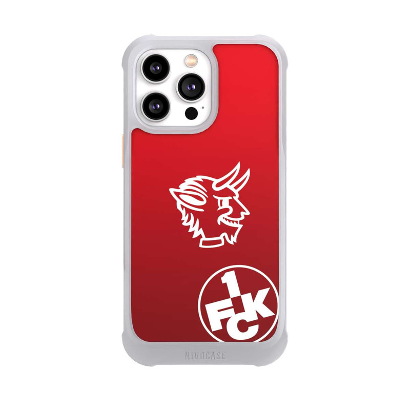 iPhone 14 Pro Max NIVOmax Teufelskopf FCK auf Rot