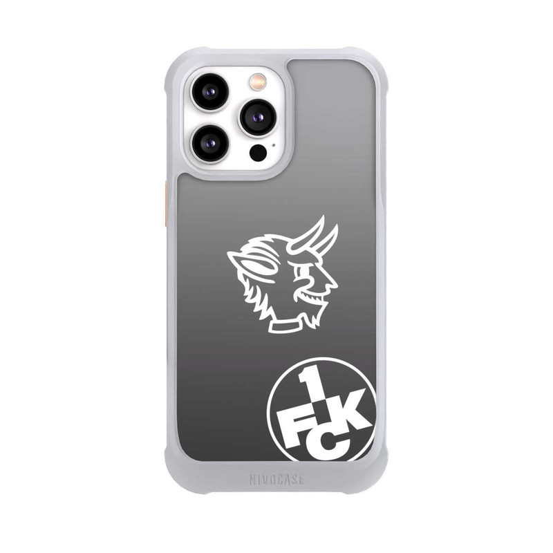 iPhone 14 Pro Max NIVOmax Teufelskopf FCK auf Schwarz