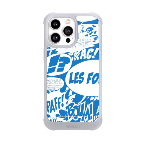 Apple iPhone 14 Pro Max NIVOmax Sprechblasen Asterix Blau