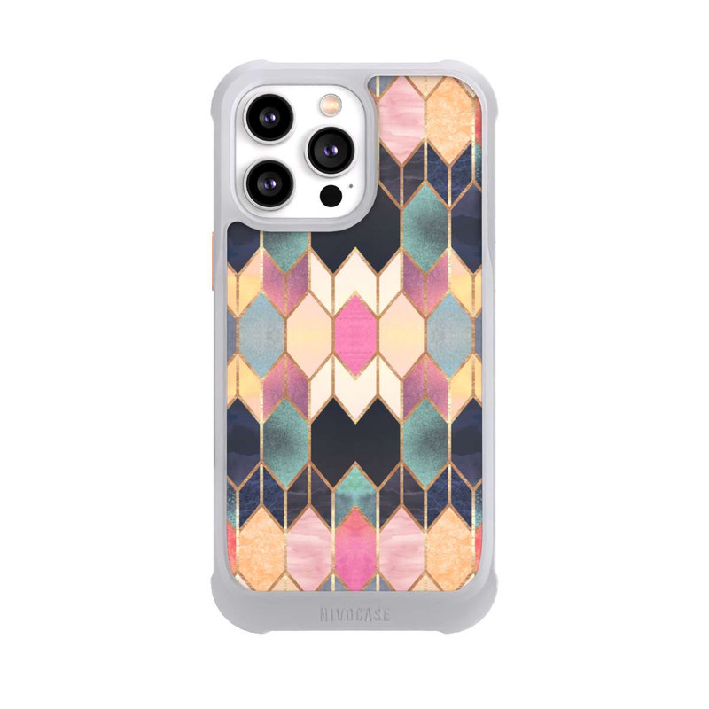 iPhone 14 Pro Max NIVOmax Bunte Glasscheibe