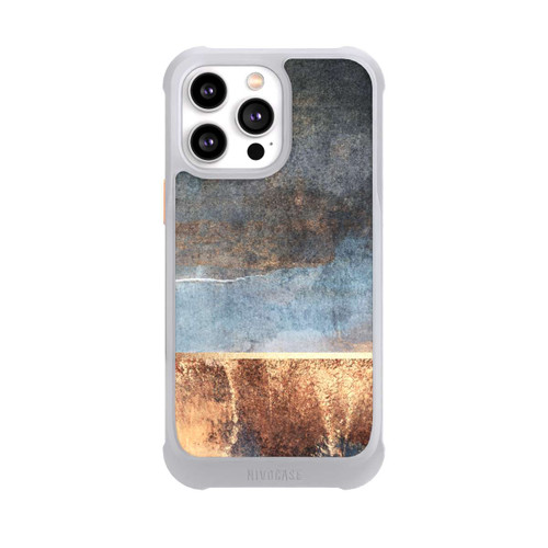 Apple iPhone 14 Pro Max NIVOmax Storm Gold Print