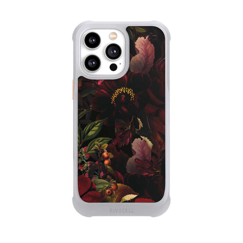 Apple iPhone 14 Pro Max NIVOmax Dunkle Rote Vintage Barock Rosen