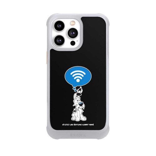 Apple iPhone 14 Pro Max NIVOmax Idefix W-LAN - Schwarz Hintergrund