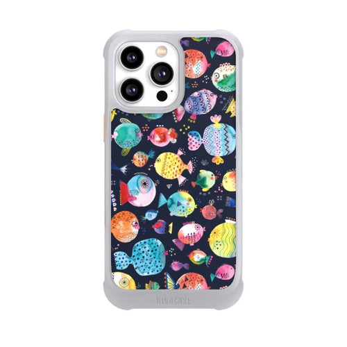 Apple iPhone 14 Pro Max NIVOmax Strandkugelfische Kinder Marineblau