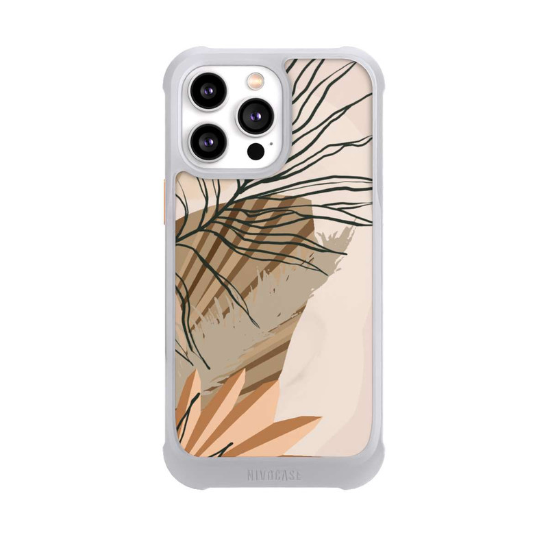 iPhone 14 Pro Max NIVOmax Line Art Fougère d'été