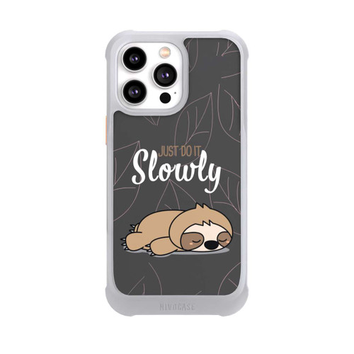 Apple iPhone 14 Pro Max NIVOmax Just Do It Slowly Sloth Grey