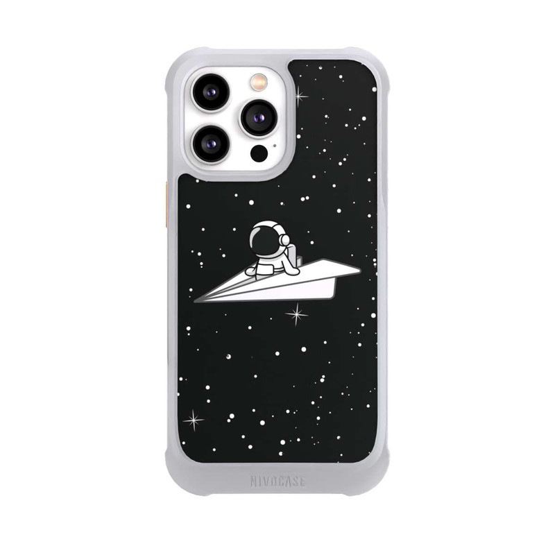 iPhone 14 Pro Max NIVOmax Astronaut Paper Plane Comic