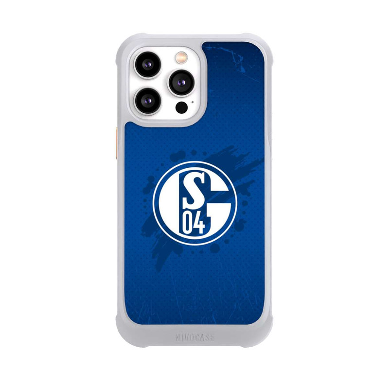 iPhone 14 Pro Max NIVOmax Schalke 04 Farbe Fleck Blau