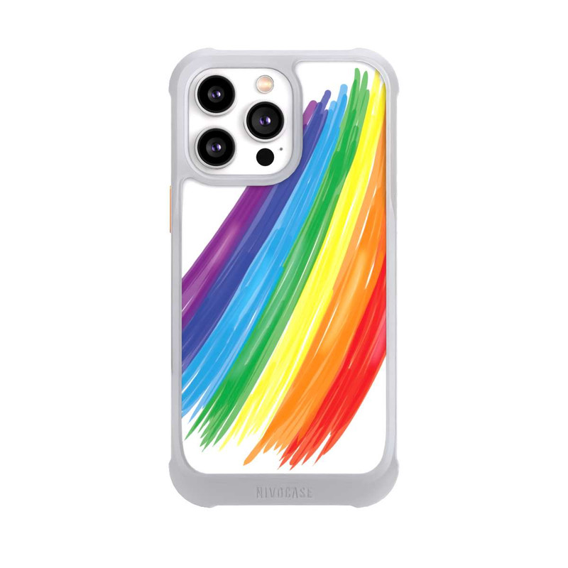 iPhone 14 Pro Max NIVOmax Rainbow Paint Brush