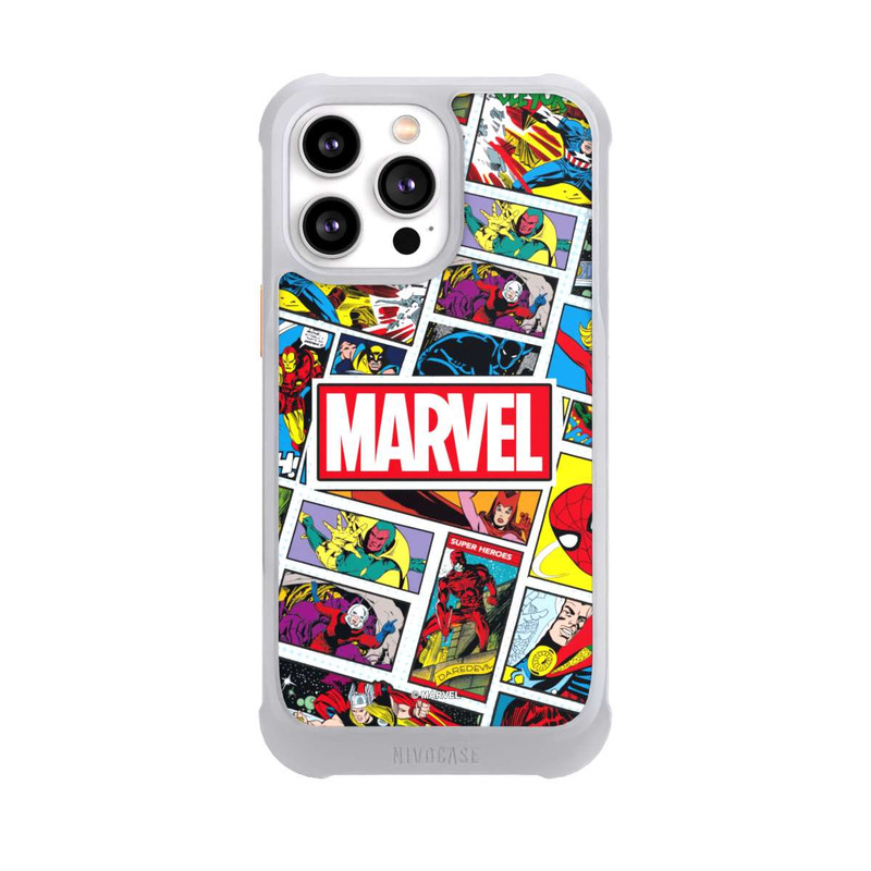 iPhone 14 Pro Max NIVOmax Marvel Comic Pattern