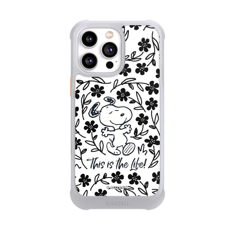 iPhone 14 Pro Max NIVOmax Snoopy Black and White This Is The Life