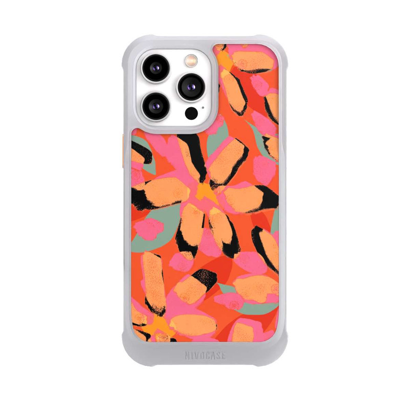 iPhone 14 Pro Max NIVOmax Orangenblüten-Muster