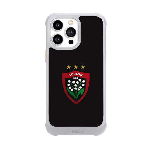 Apple iPhone 14 Pro Max NIVOmax RC Toulonnais Logo Schwarz