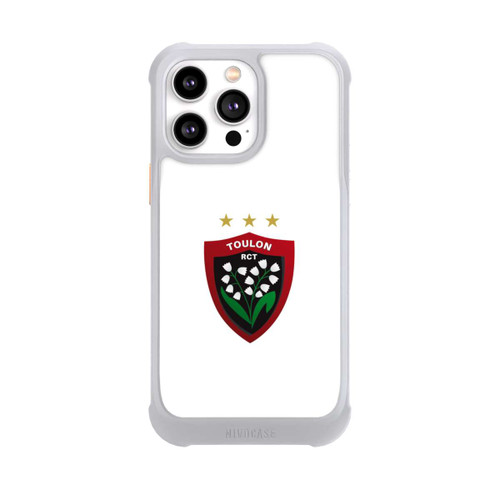 Apple iPhone 14 Pro Max NIVOmax RC Toulonnais Logo Weiß