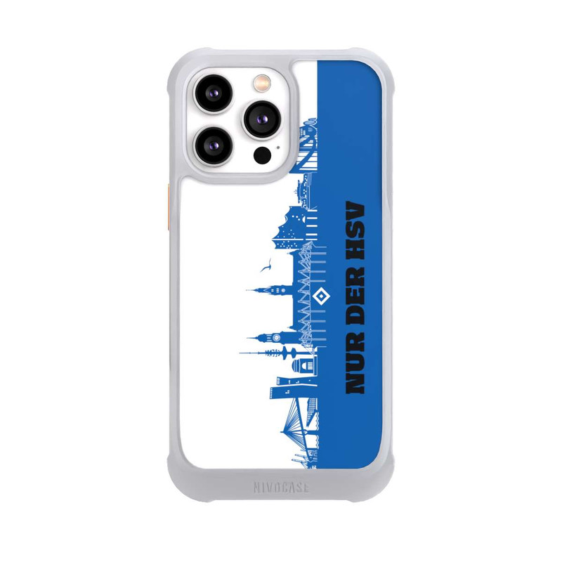 iPhone 14 Pro Max NIVOmax HSV Skyline Blau Weiß