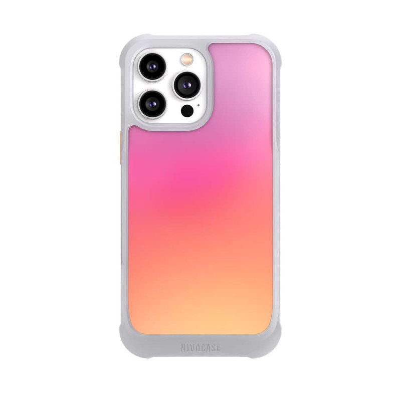 iPhone 14 Pro Max NIVOmax Pastell Pink Glitch